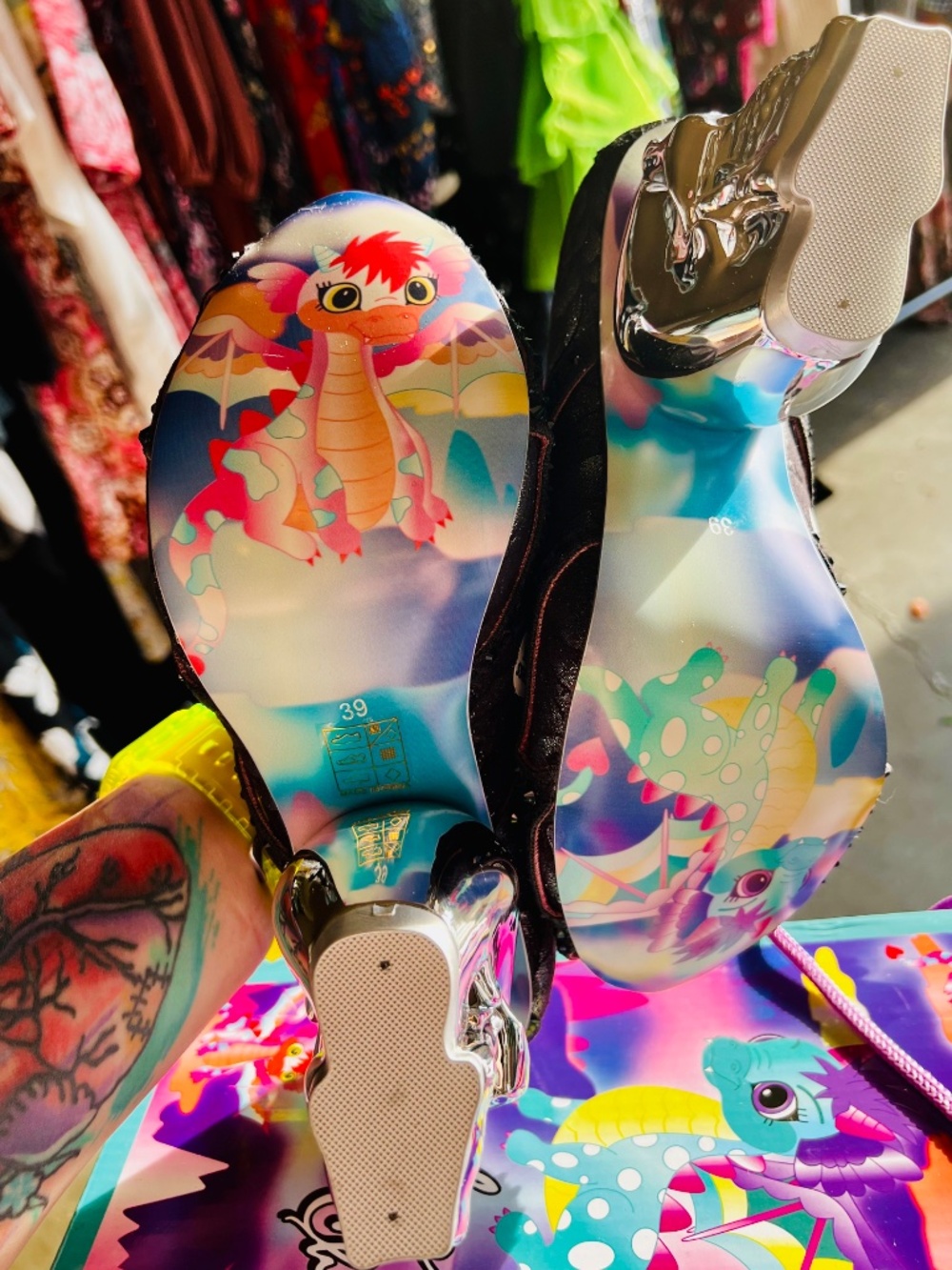 New Irregular Choice Dead Ringer size 39 - Picture 4 of 5